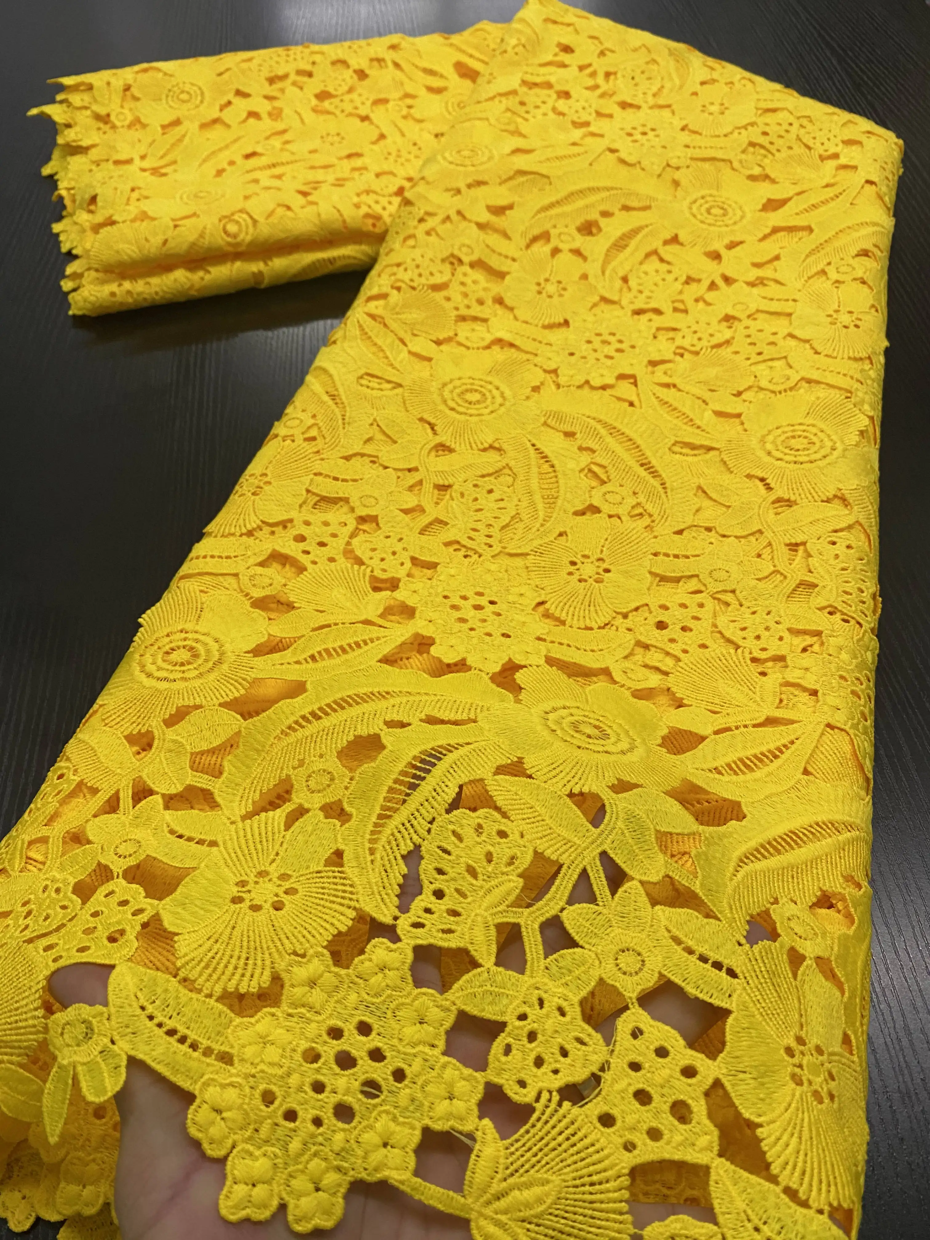 Чистая белая африканская кружевная ткань 2020 высокое качество отверстия для ушей