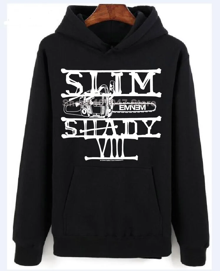 Eminem Chainsaw Slim Shady VII 8 черный Новый Официальный лицензированный 100% хлопок с длинным