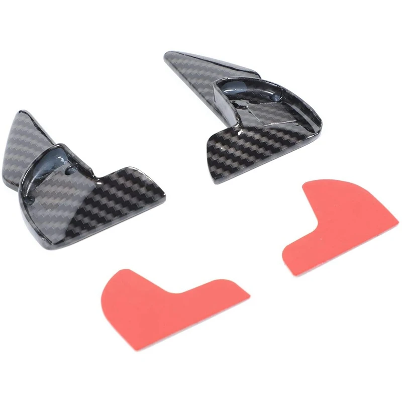 

Car Steering Wheel Paddle Shifter Extension for 2015-2020 Dodge Challenger Charger Durango Chrysler 300, Carbon Fiber