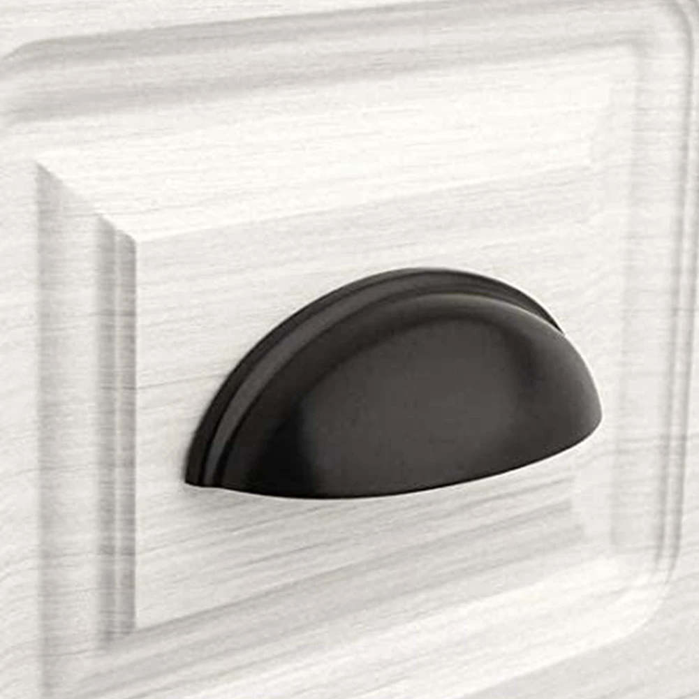 12Pcs/Set Iron Art Vintage Shell Shaped Metal Cabinet Pull Handles Door Drawer Wardrobe Knobs Furniture Hardware Accessories - купить по
