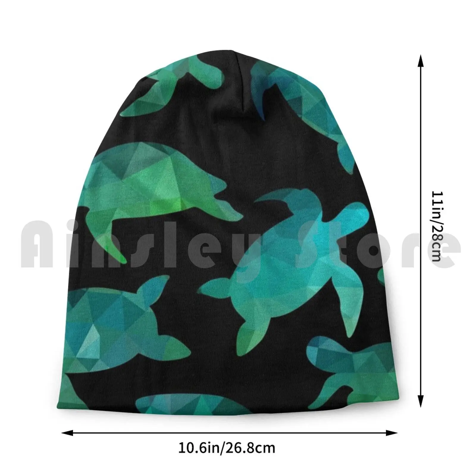 Милые шапочки-черепахи пуловер Удобная шапка космическая черепаха милые зеленые