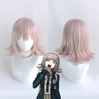 Парик из аниме Super Danganronpa Nanami ChiaKi для косплея, женский головной убор из синтетического высокотемпературного волокна
