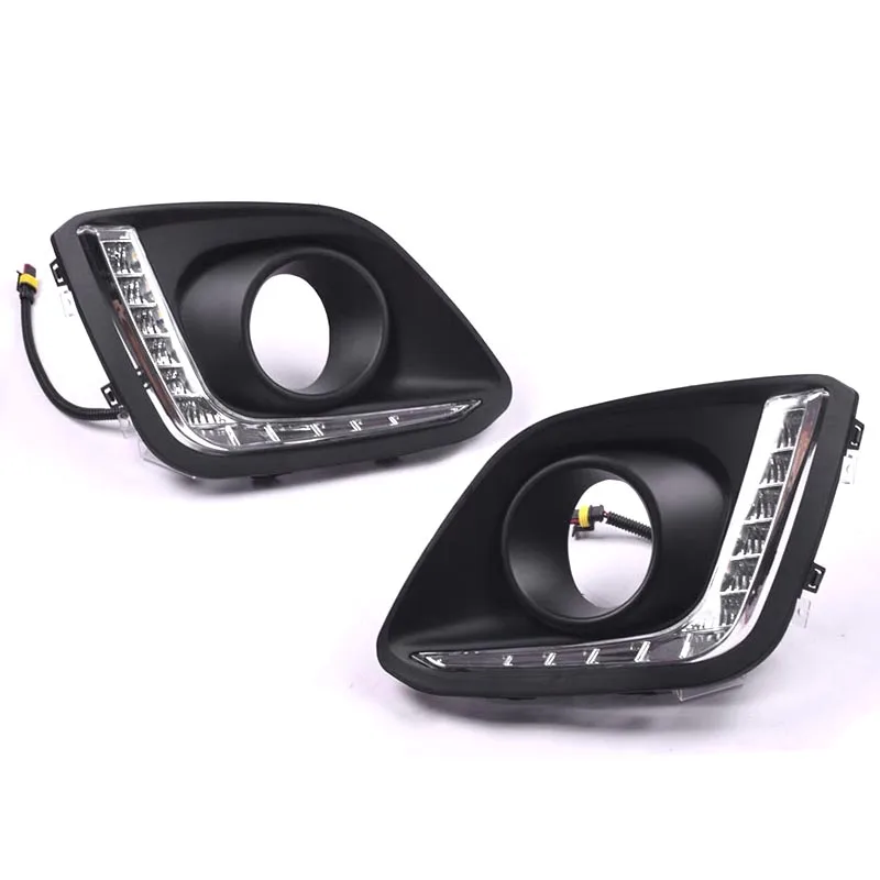 СВЕТОДИОДНЫЙ DRL Дневной светильник противотуманная фара автомобиля 12V для бега s