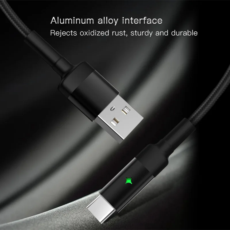 Usb-кабель с автоотключением для iPhone X, XS, Max, XR, 7, 8 Plus, быстрая зарядка для Xiaomi, huawei, samsung, кабель для быстрой зарядки и синхронизации данных