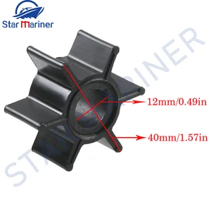 3B2-65021 Impeller For Tohatsu 2 Stroke 8HP 9.8HP Boat Engine 3B2-65021-1 Impeller For Hankai 9.8HP 18-8920 Mercury 500344