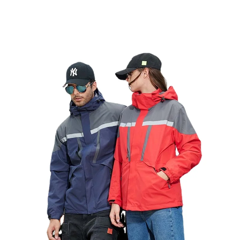 

Износостойкая походная куртка, Мужская уличная спортивная куртка с капюшоном для кемпинга и лыжного спорта, Мужская ветрозащитная Водонеп...