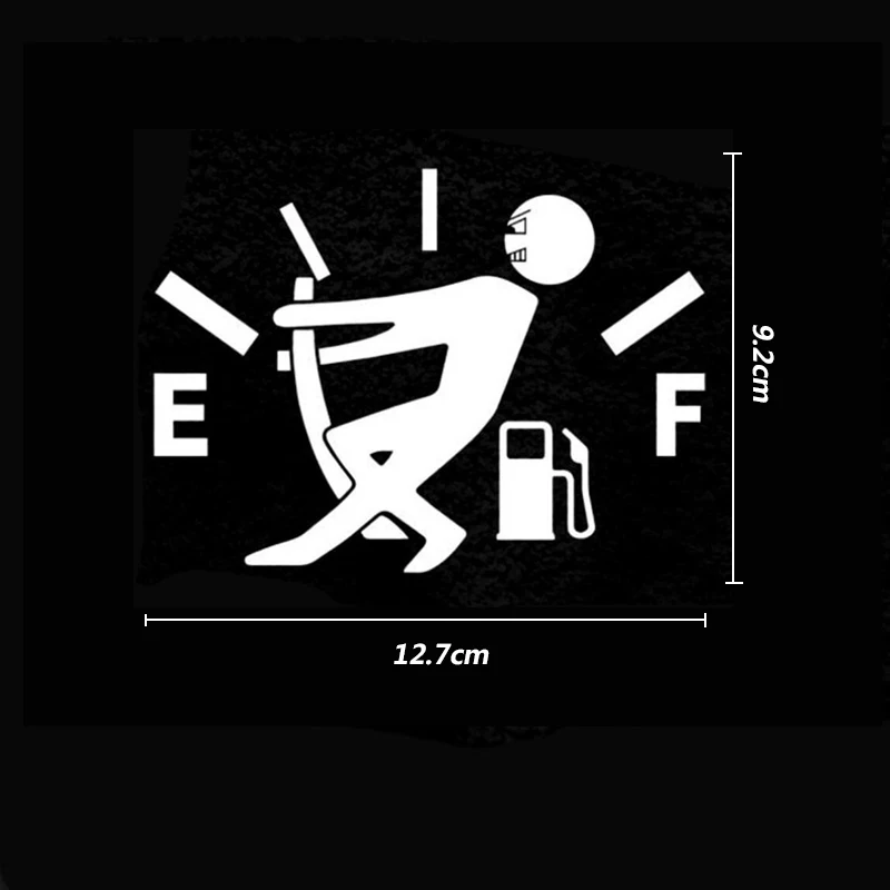 KOSOO бесплатная доставка забавные автомобильные наклейки с высоким расходом газа