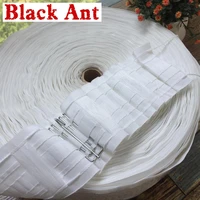 multifunctional tape curtain accessories 8 5cm white color pull pleated for rail pocket for rod hook tape belt ribbon cp13740