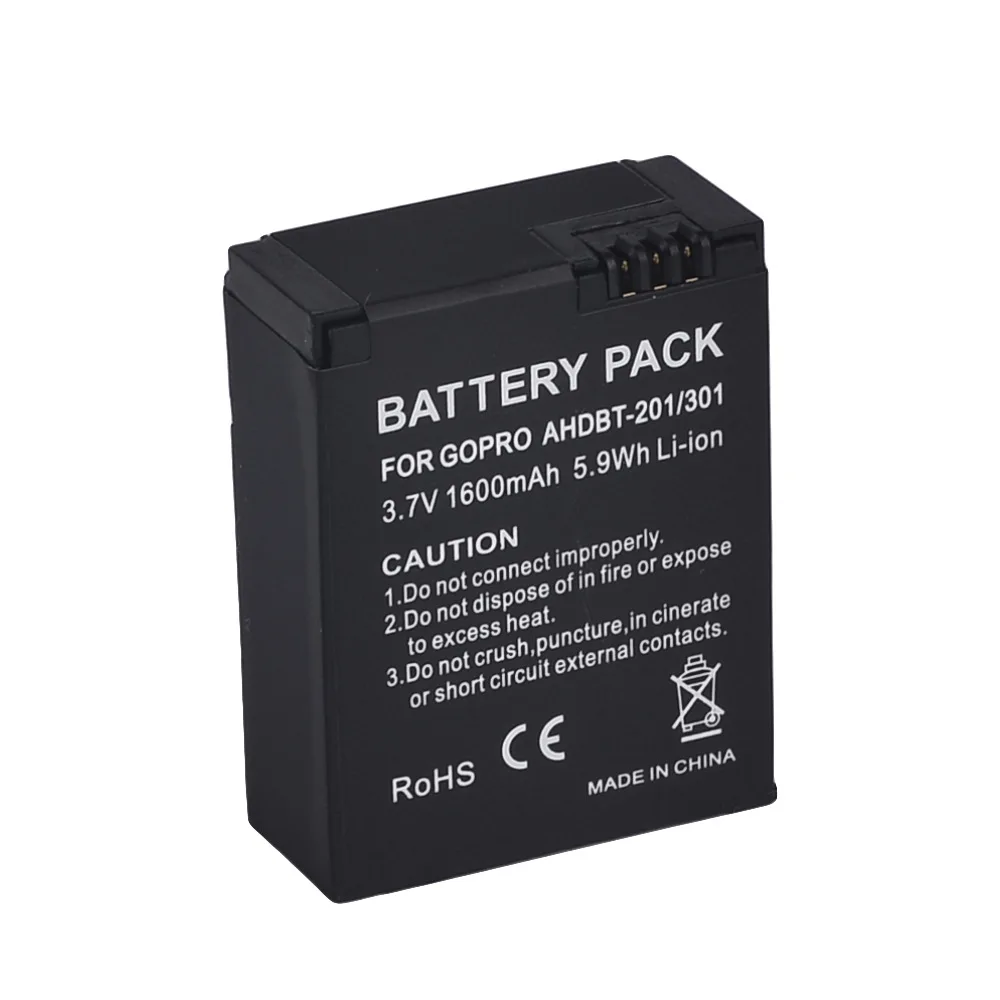 

GTF compatible battery 1 piece gopro hd hero3, camera parts, built-in motion camera, gopro 3 dv