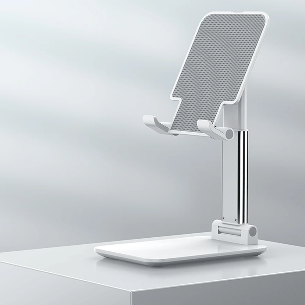 

New Universal Portable Foldable Adjustable Phone Holder Metal Desktop Tablet Holder Metal Phone Stand For iPhone Samsung Xiaomi