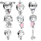 Шарм для браслета и браслета, 3 мм, из серебра 925 пробы