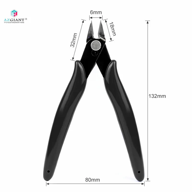 Кусачки для проводов AZGIANT кусачки проволоки Нескользящие резиновые диагональные