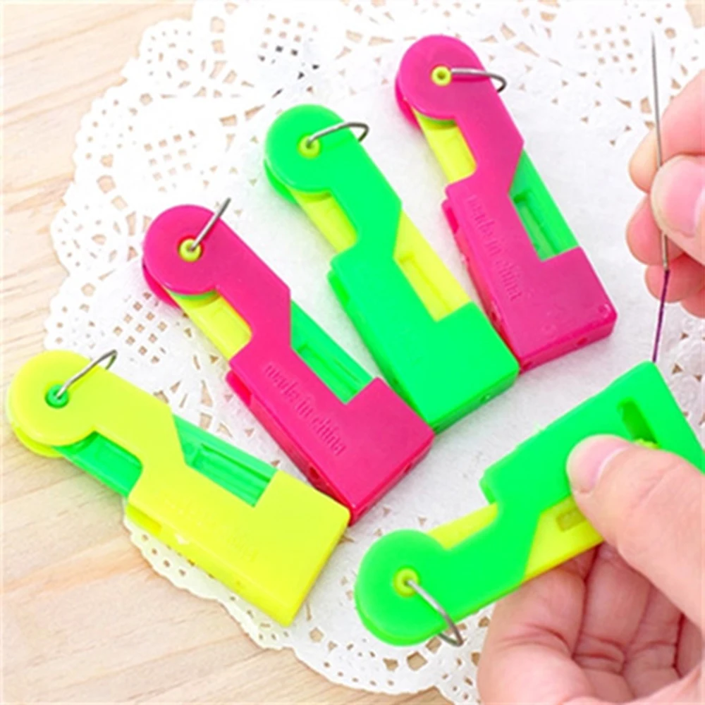 5 шт. иглонарезной станок для ручного шитья Автоматическая нить устройство