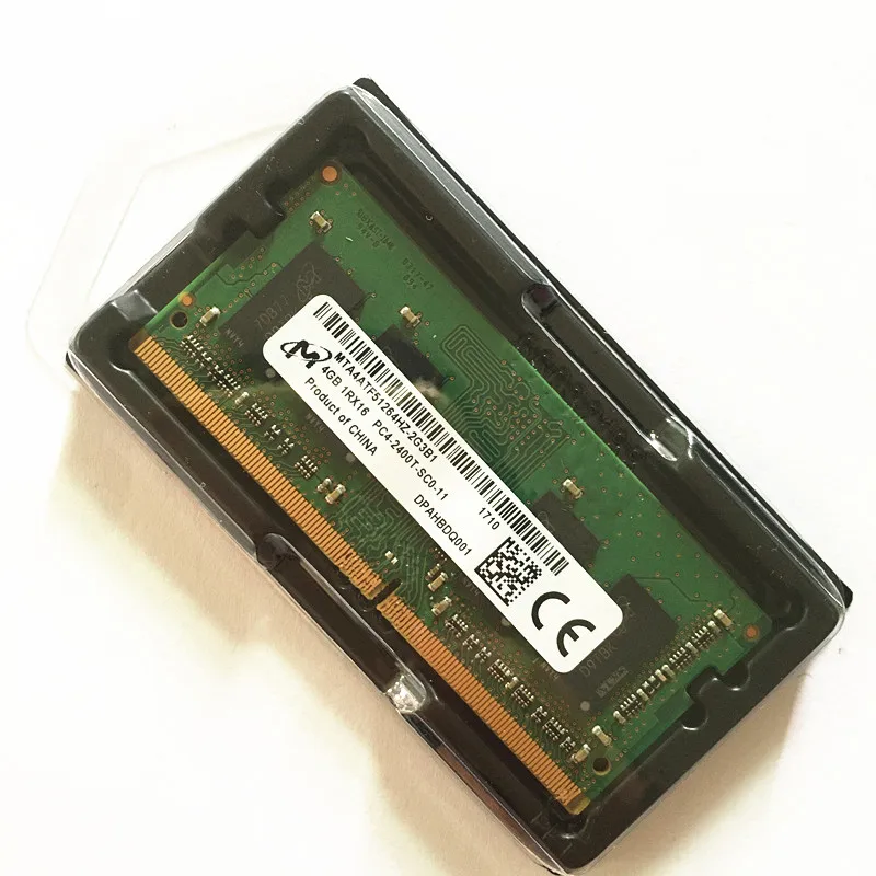 Micron DDR4 RAMs Memoria 4GB 2400MHz 1Rx16 PC4-2400T-SC0-11 память для ноутбука | Компьютеры и офис