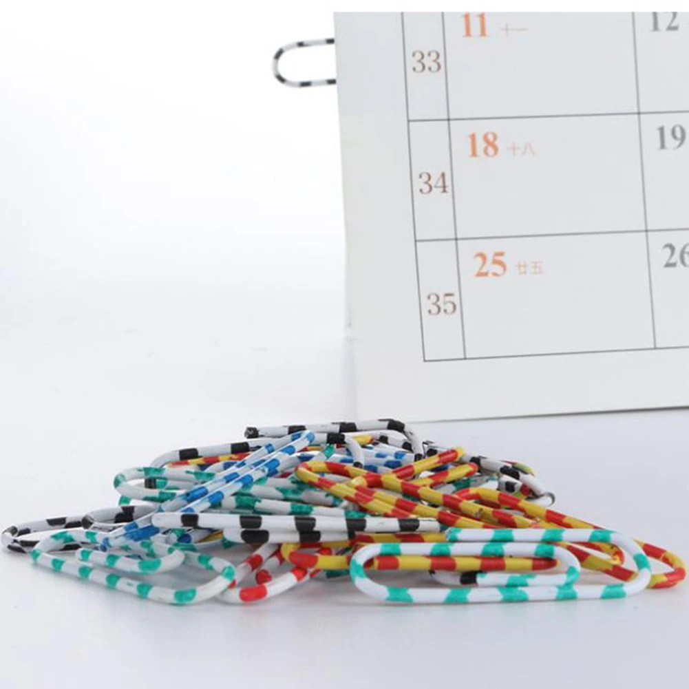 

200Pcs Paper Clips 28mm Metal Paper Clips Durable And Rustproof Notes Clips For Office School Document Organizing Compatible