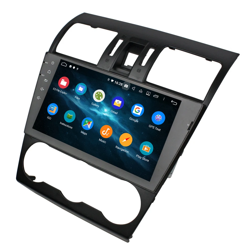 9&quot 8 Core Android 9.0 Car Radio For SUBARU Forester/XV 2013-2014 Multimedia Player Stereo 1024*600 Audio Without DVD DSP GPS |