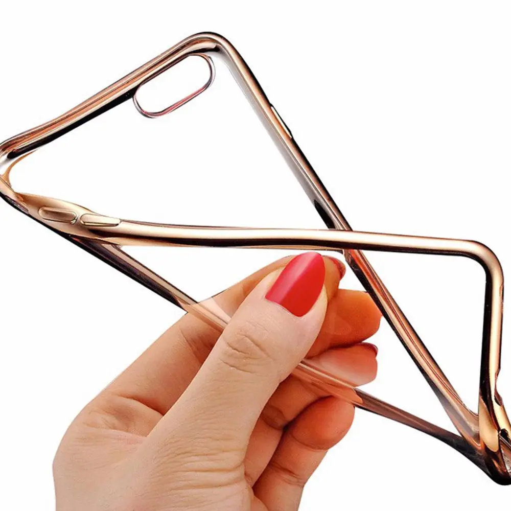 FLOVEME Роскошный чехол для iPhone XS MAX XR X 8 7 6 S Plus Capinha ультратонкий прозрачный Clear