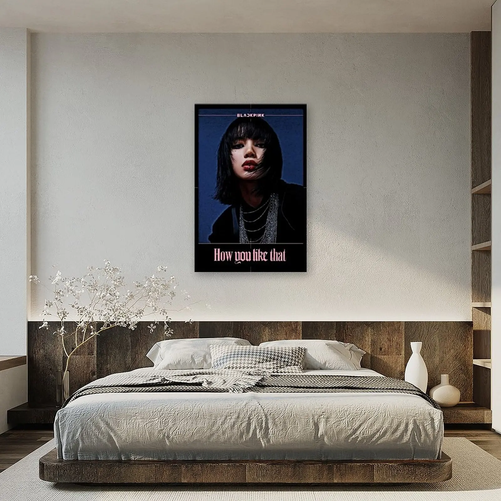 

Singer BLACK PINK Korea RoseCanvas Painting Wall Art Posters and Prints Wall Pictures for Living Room Decoration Home Decor