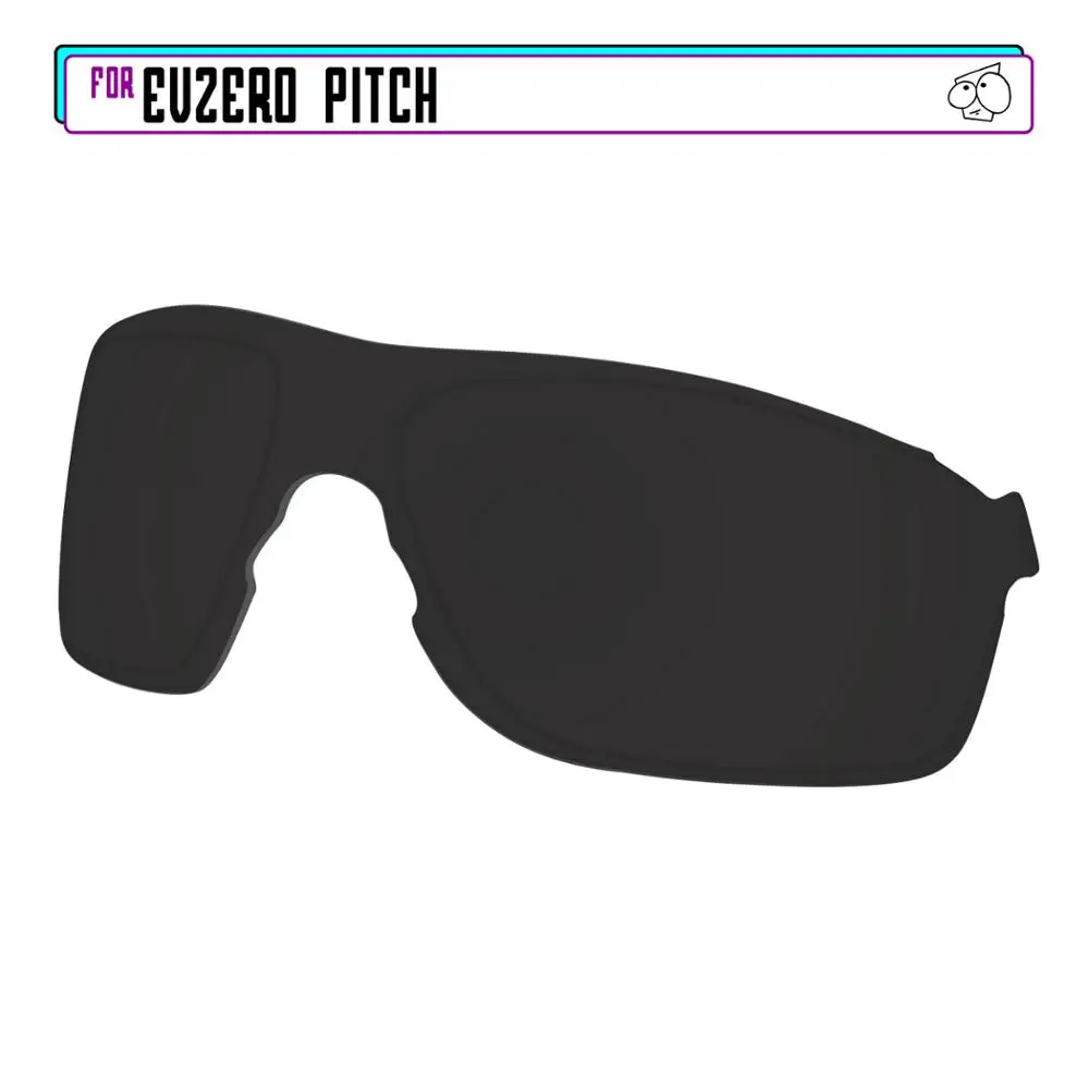 EZReplace  Replacement Lenses for - Oakley EVZero Pitch Sunglasses - Black