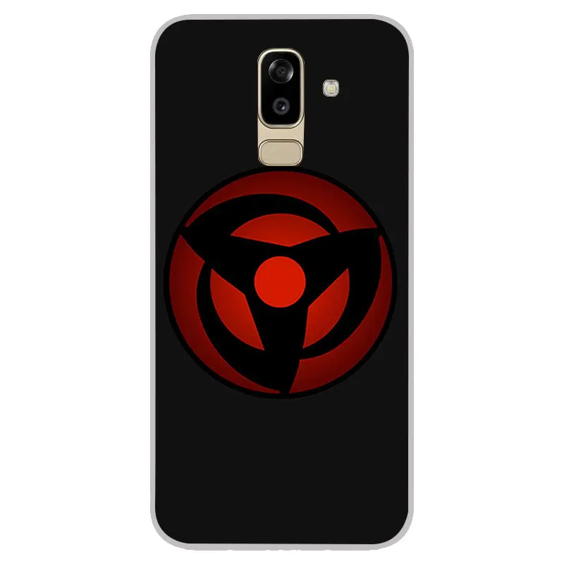 Героя аниме Наруто Шаринган матовый Силиконовый чехол для Samsung Galaxy J3 J5 J7 A3 A5 A7 2016