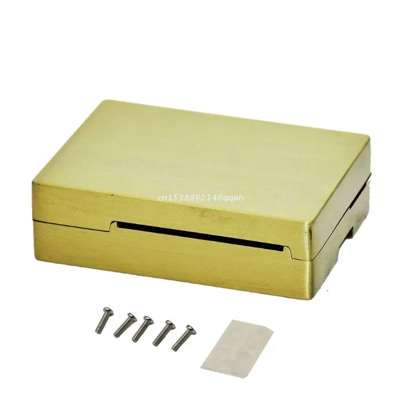 

Aluminum Copper Case Metal Enclosure Cover Shell for Raspberry Pi 3/2 Model B/B+ Dropship