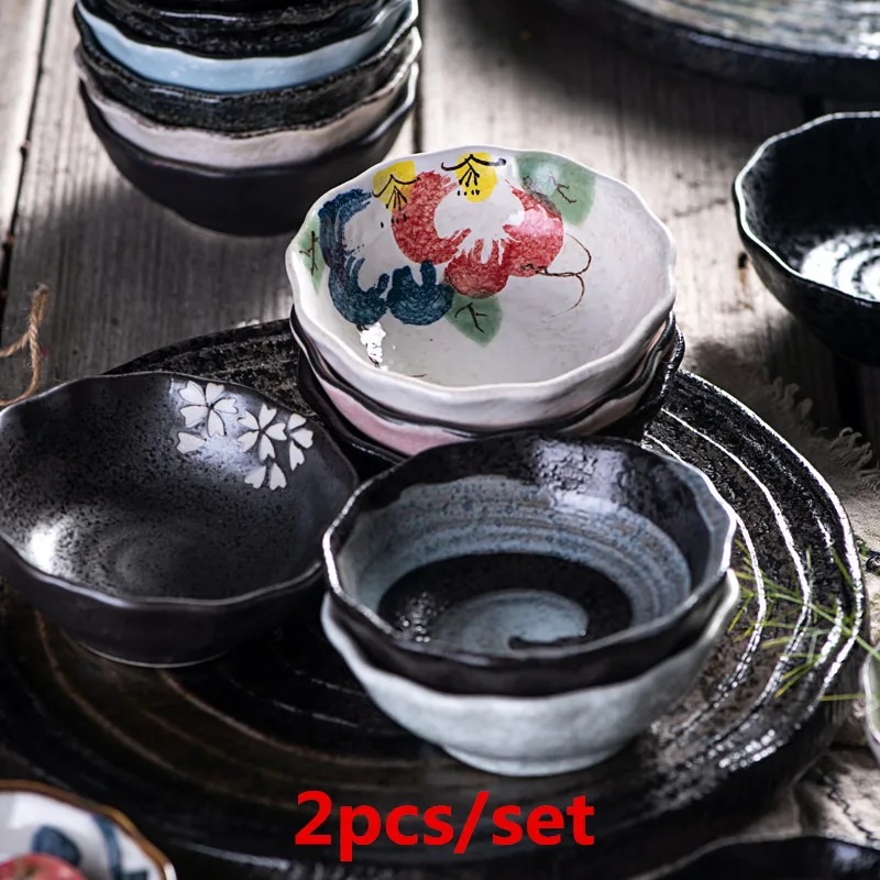 2 шт. японская креативная керамическая домашняя посуда десерты маленькие миски