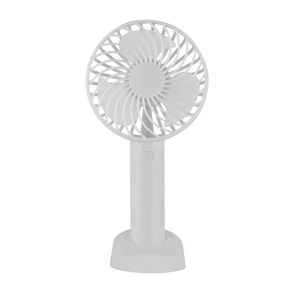 

New Mini Portable Handheld USB Rechargeable Appliances Desktop 3 Speeds Silent Student Indoor Outdoor Travel Air Cooler Fan