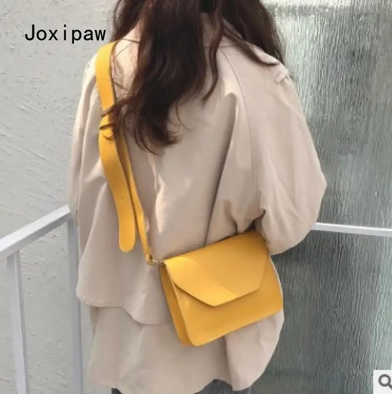 

2021 New Women's Pu Leather Shoulder Bag Short Flap Fashion Casual Messenger Bag