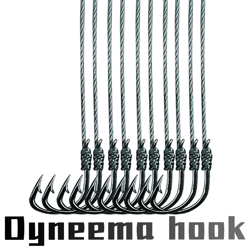 Dyneema леска с двойным крючком готовый продукт ISEAMA Izu рыболовный крючок бородкой