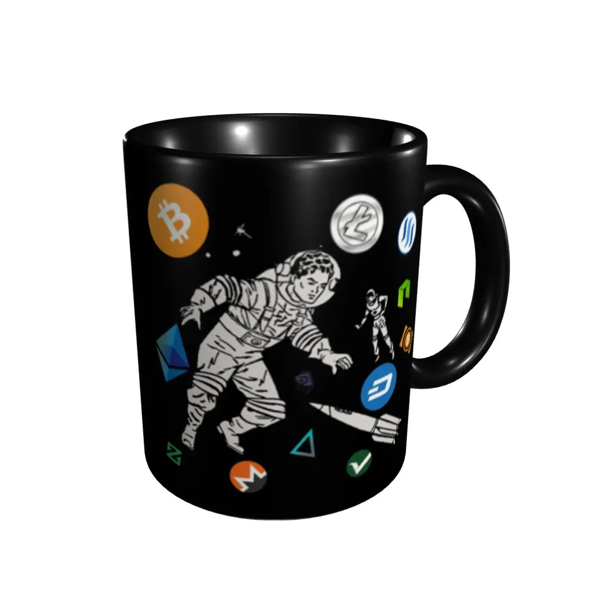 

Promo Crypto Astronaut Mugs Vintage Cups Mugs Print Geeky Vtc Case multi-function cups
