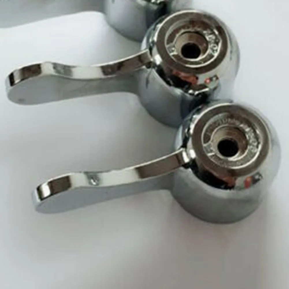 

2pcs Tap Handle Shower Mixing Valve Switch Faucet Handle Kitchen Basin Quick-open Faucet Handle Hot/Cool 1/4 Turn