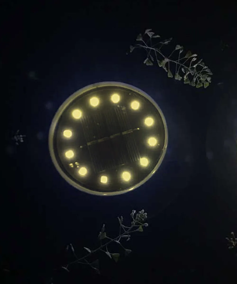 Солнечной энергии наземный светильник Водонепроницаемый садовая дорожка палуба