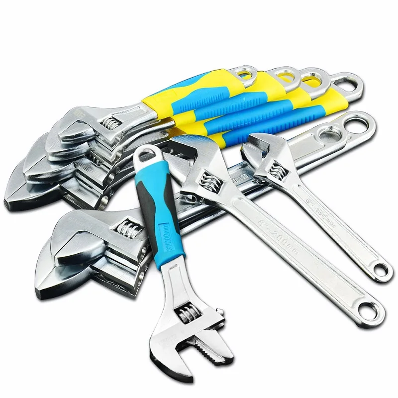 

Adjustable Wrench Set Universal Key Spanner Car Repair Multi Tool Large Open Wrench Home Bathroom Plumbing Manual Tools Kit