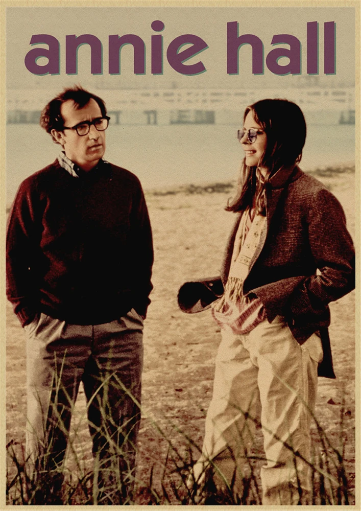 Аниме фильм Вуди Аллен винтажная Ретро картина основное изображение кафе