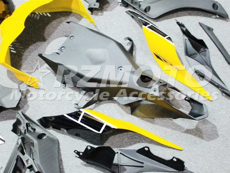 

4Gifts New ABS Injection molding Full Fairings Kit Fit for YAMAHA YZF-R1 2015 2016 2017 15 16 17 Custom Fairings gray