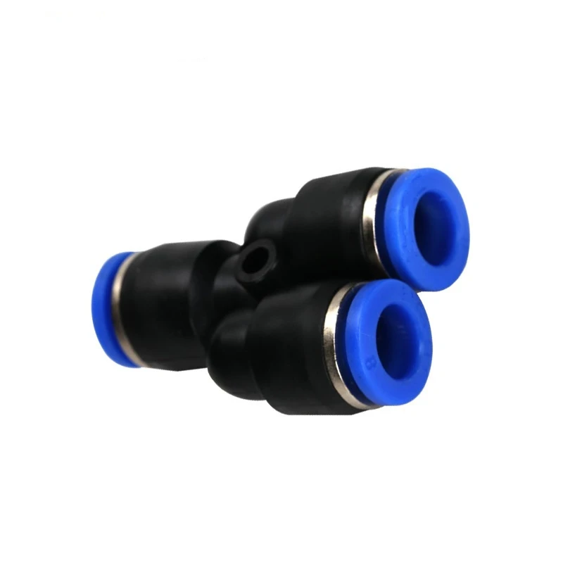 3-ходовой порт Y-образной формы пневматический Фиттинг с наружным диаметром 12 мм 8