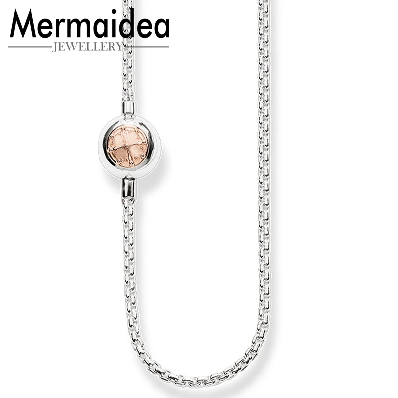 Ожерелье базовое розовое золото 2020 бренд посеребренная нить модные ювелирные