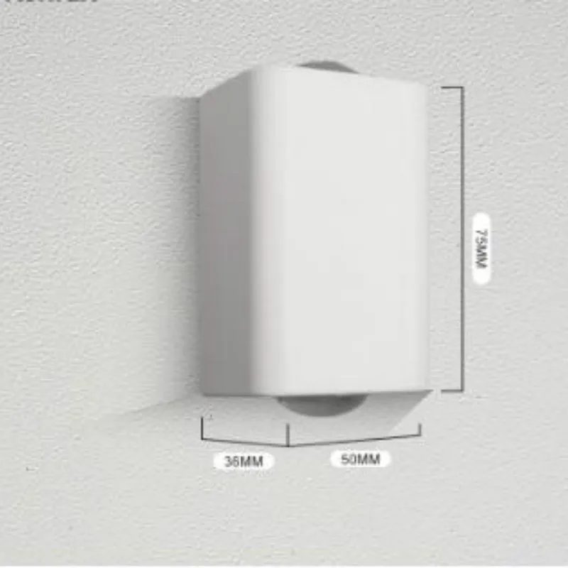 

Cube LED Indoor and roof aluminum Wall lights surface mounted garden door indoor lighting wall light waterproof WY815