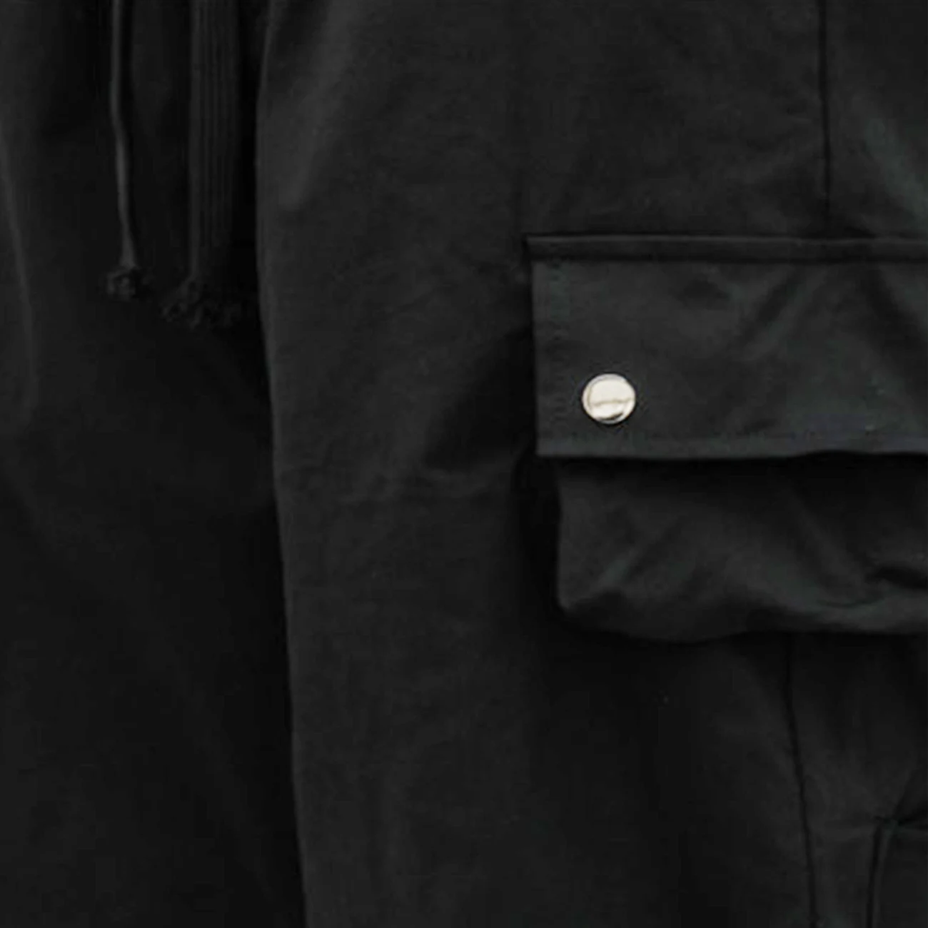 

11 BYBB'S DARK Tactical Cargo Pants Man Streetwear Dark Button Harem Pants 2021 Function Punk Jogger Men Trousers Techwear Black