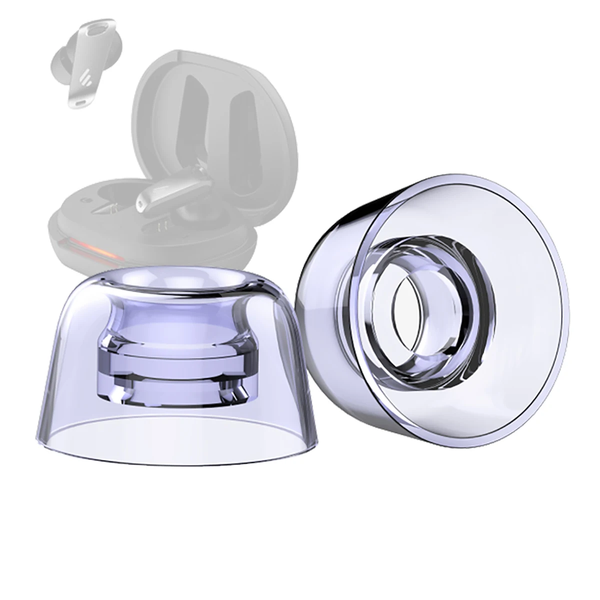 

Latex Ear Tips for Edifier TWSNB2 Pro NB2 Earbuds Tips Neobuds Pro Eartips for Sony Sennheiser Libratone Anti-Slip Avoid Falling