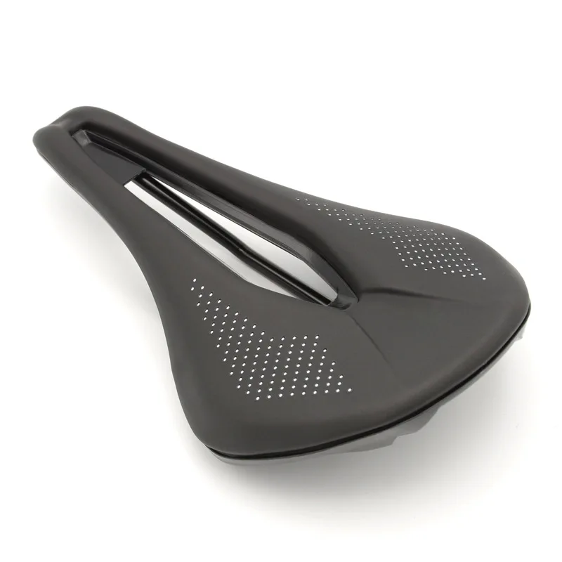 

Comfortable Leather Bicycle Saddle Air Hole Men Women Soft Racing Speed Road Bike Seat Cushion Sport Cyclist Cycling Carbon Gel