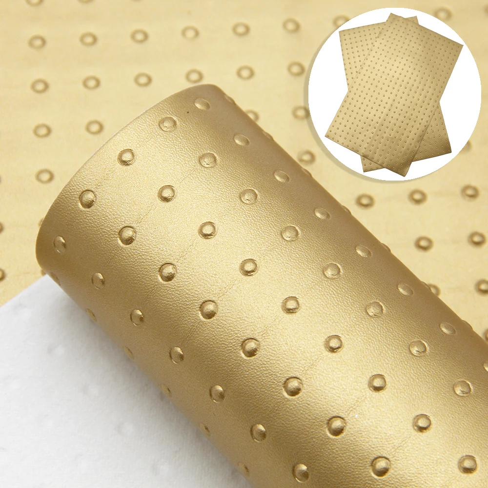 20*33 см Золотая серия блестящая искусственная кожа личи для обивки мебели фона