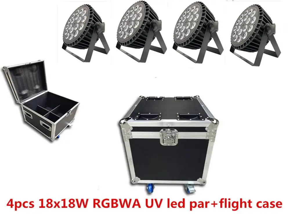 Светодиодный Par Светильник с F светильник чехол 18x18 Вт RGBWA УФ 6in1 18x15 5in1 18x12