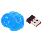 1 шт. мини USB-накопитель, беспроводной адаптер локальной сети и 1 шт. волшебный гель для очистки автомобильной клавиатуры, пылеочиститель