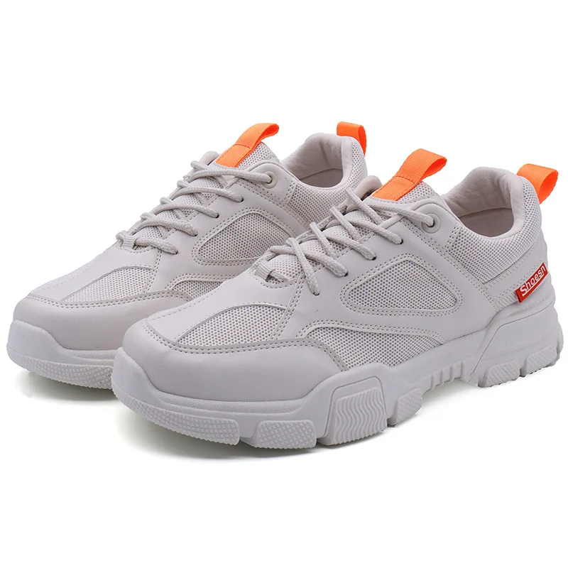 Мужские кроссовки QWEDF брендовые Дизайнерские на платформе шнуровке