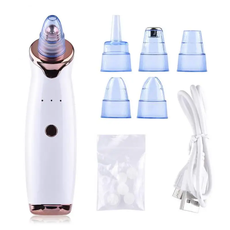 

Blackhead Remover Face Deep Nose Cleaner T Zone Pore Acne Pimple Removal Vacuum Suction Facial Diamond Beauty Clean Skin Tool