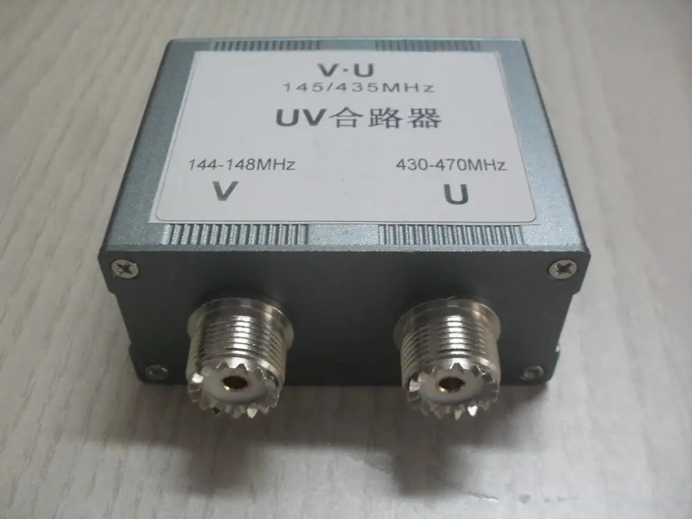 Новая UV комбинированная антенна УВЧ УКВ комбинировщик сплиттер HAM Block M|linear vhf|linear