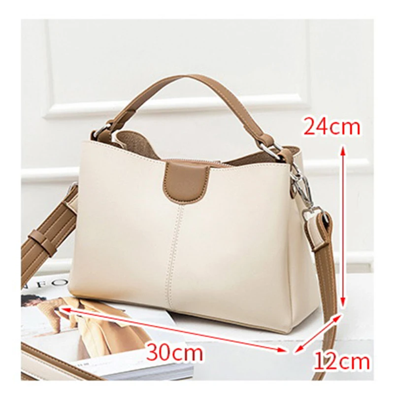 Сумка на плечо Ansloth HPS761 женская из экокожи саквояж кросс боди с широким ремешком