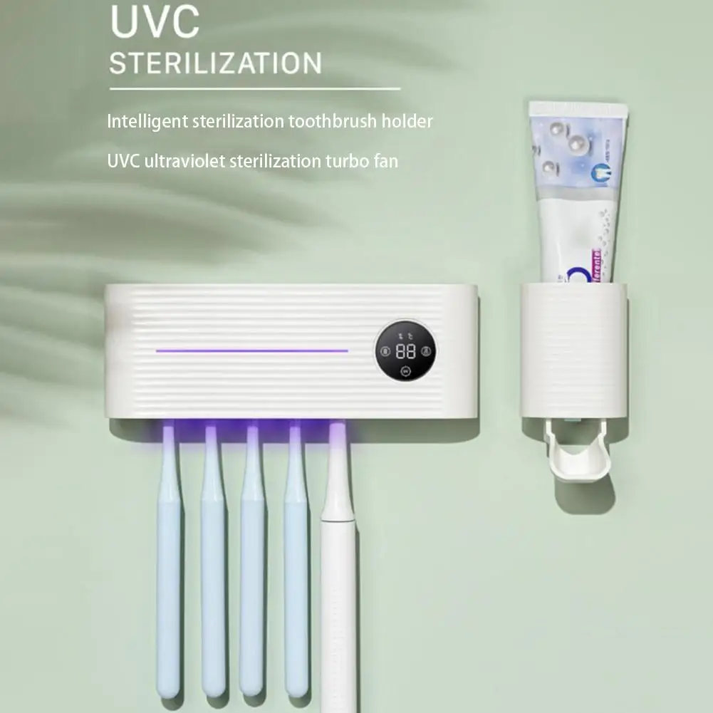 Умный дезинфицирующий стерилизатор зубной щетки с защитой от бактерий и