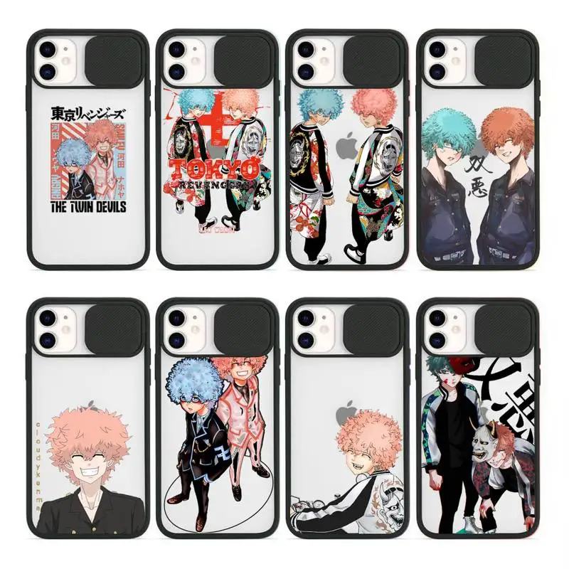 

smiley tokyo revengers Phone Case For iPhone 12 11 8 7 se 2020 mini pro X XS XR MAX Plus Transparent Camera Protection Cover
